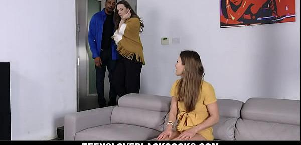  Big Tits Big Ass MILF Stepmom Chanel Preston Family Threesome With Teen Stepdaughter Paige Owens And Black Guy From College